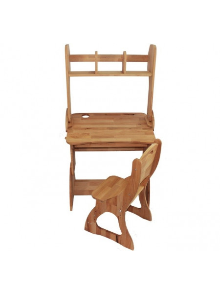 Комплект парта, стілець, полиця 70 см